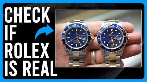 how do you know a rolex is real|how to identify Rolex watches.